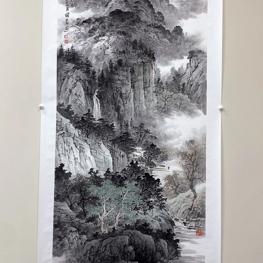 国画韦国春四尺精品佳作