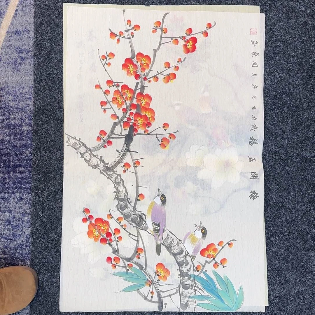 国画68*45纯手绘周艺