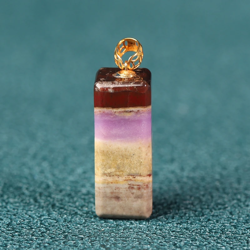 18K金香芋紫舒俱来吊坠882021