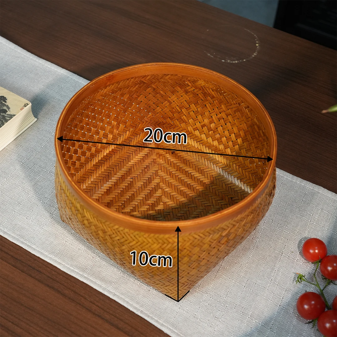 【精品胖墩】精品收纳筐收纳盒针线杂物收纳储物篮茶道茶具茶盒果篮