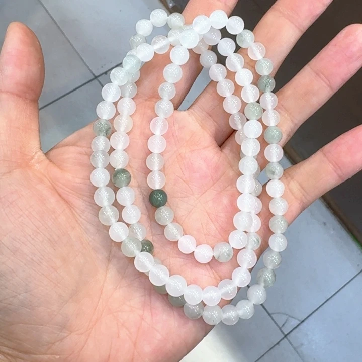 石英质玉未镶嵌手串