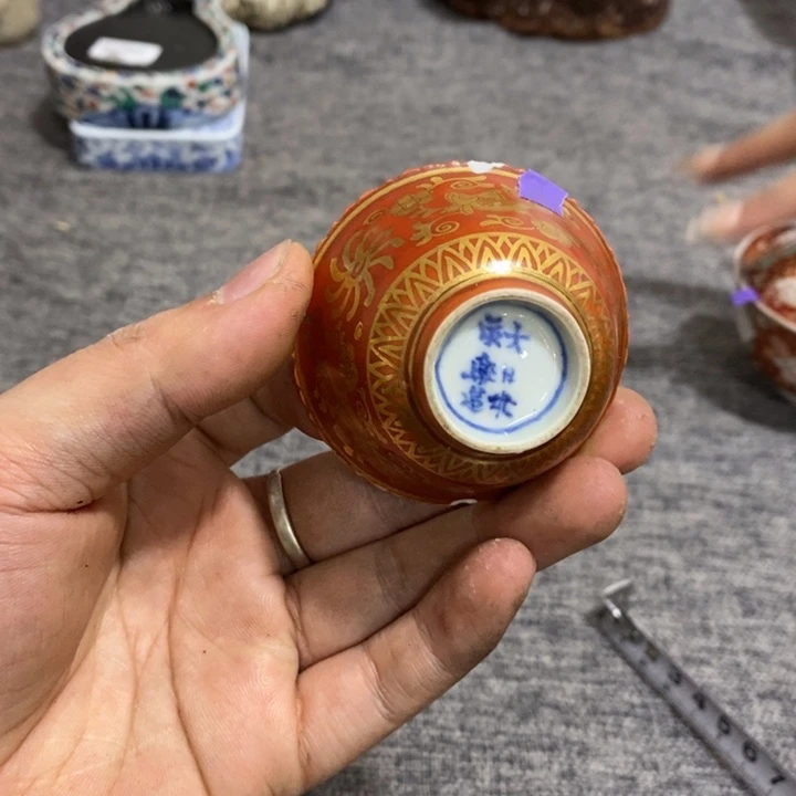 紫砂茶杯非常漂亮好看的花瓶