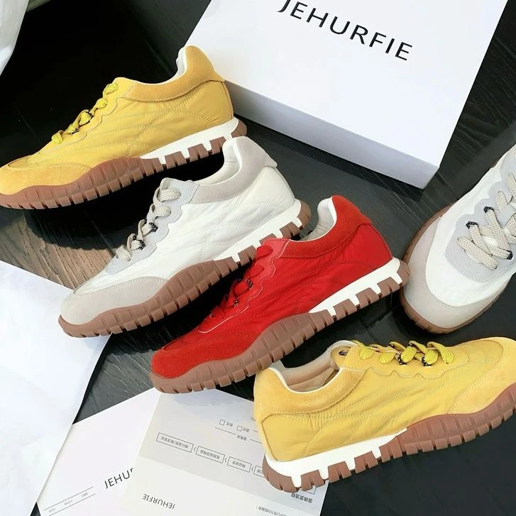 【天邑严选】多巴胺～慵懒百搭轮胎底阿甘鞋AB25211