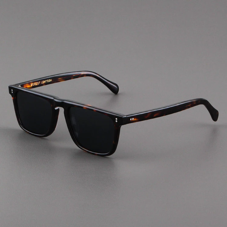 MOSCOT LEMTOSH眼镜男士款复古方形玳瑁框太阳镜偏光板材墨镜女潮