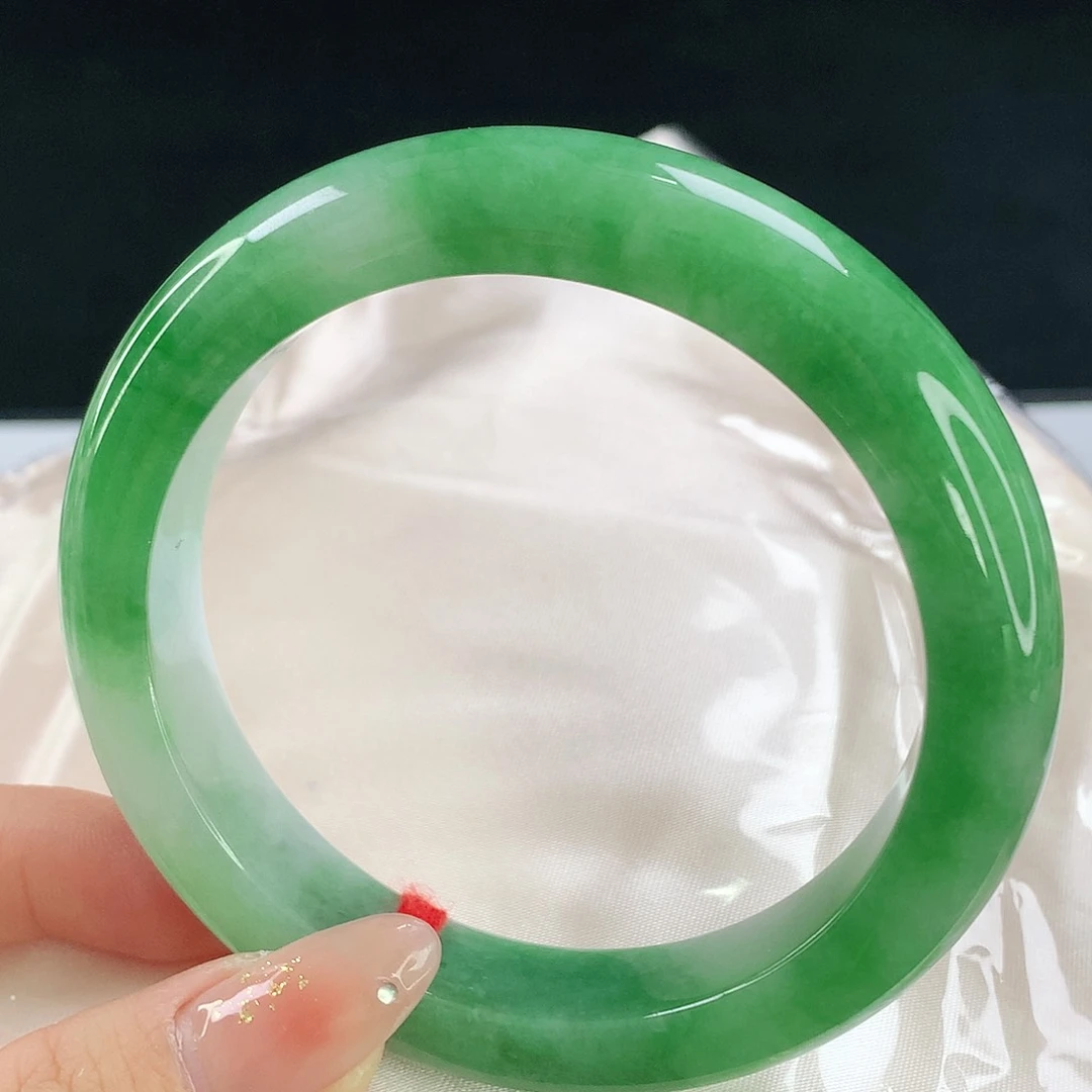 未镶嵌手镯翡翠60.8圈口