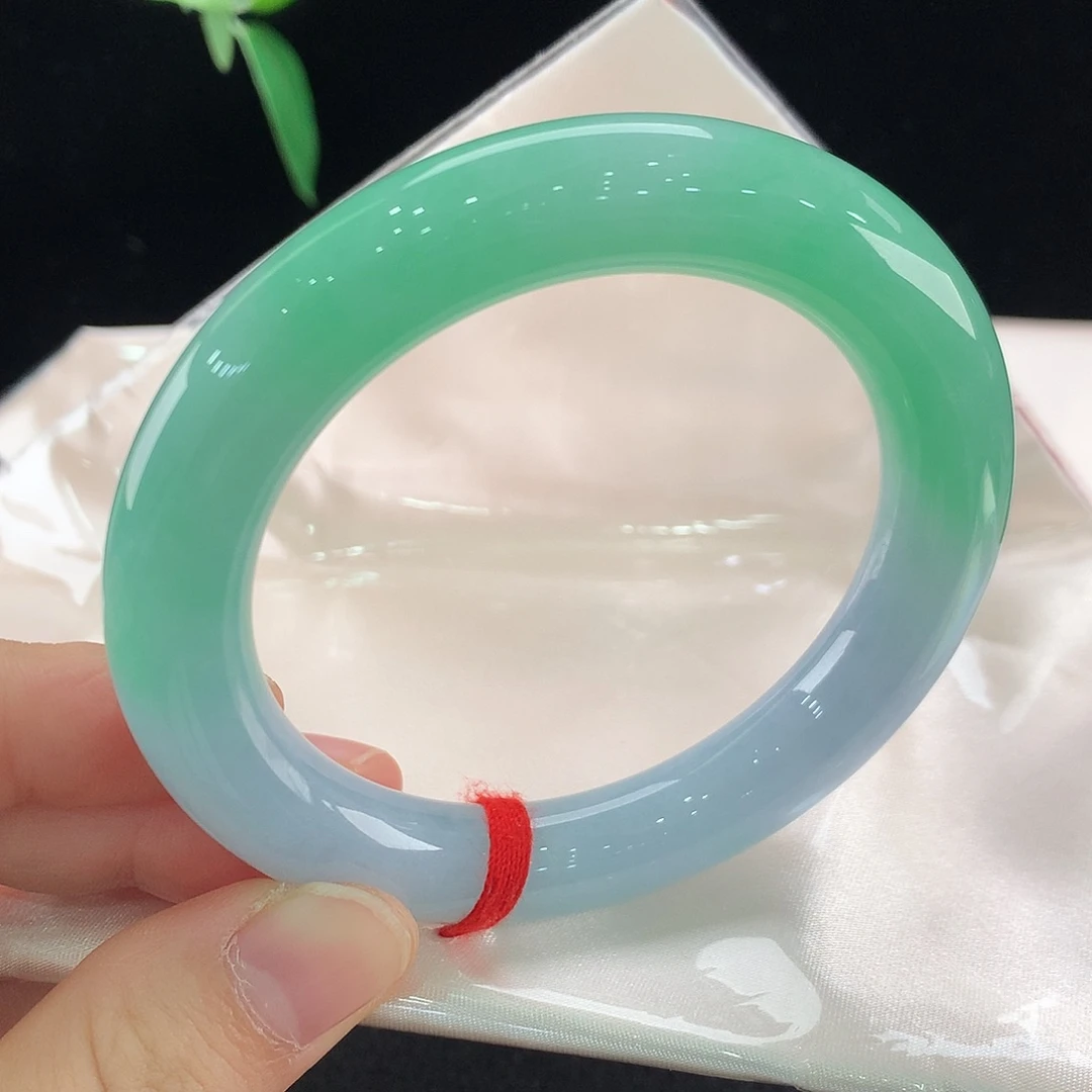 翡翠未镶嵌手镯1265