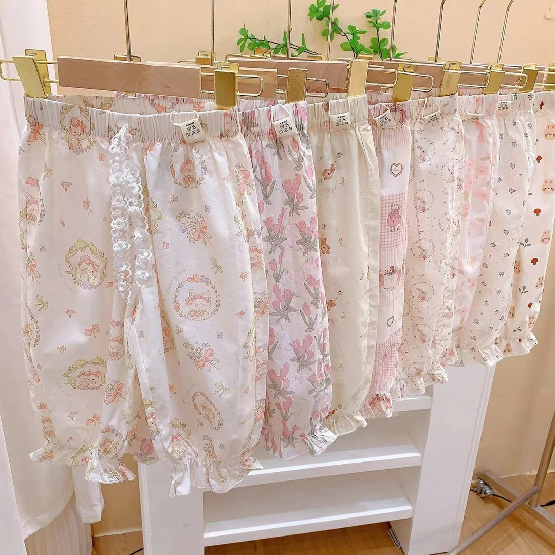 女童夏季纯棉甜美可爱防蚊裤（AYY-K620+K618+K610+K627）