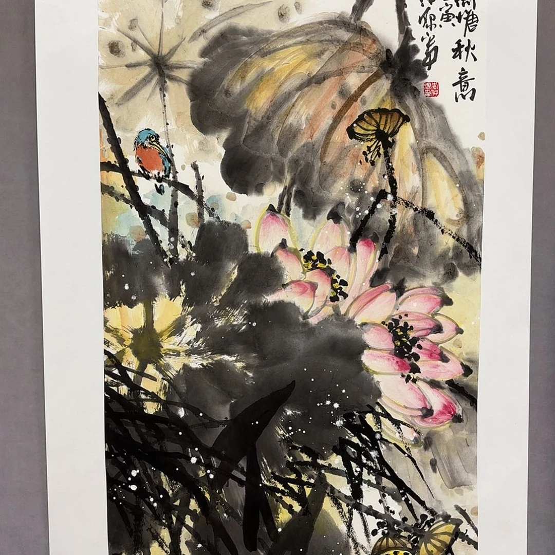 国画国画纯手绘作品请放心去藏