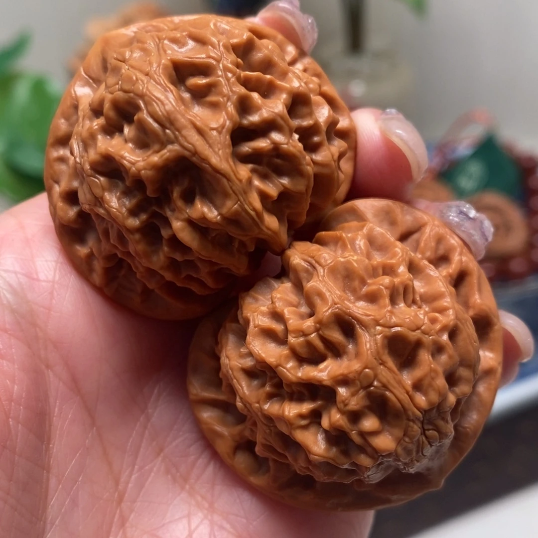 把件文玩核桃42尺寸宫灯狮子头