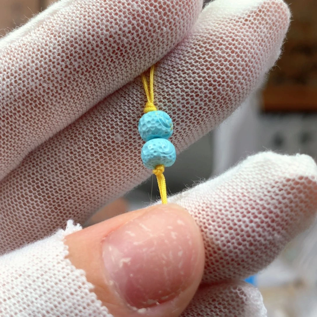 绿松石未镶嵌挂件