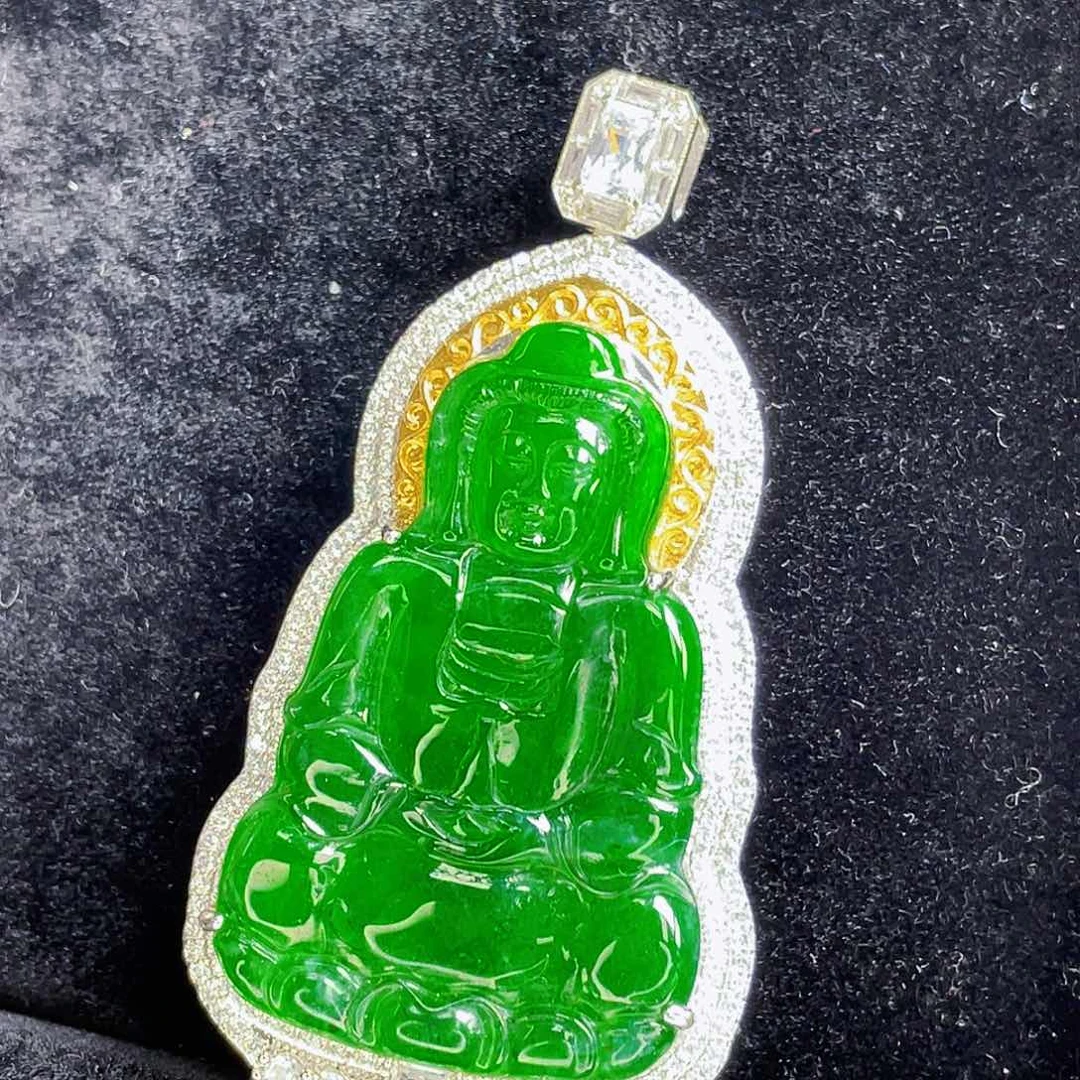 翡翠吊坠(不含链)未镶嵌