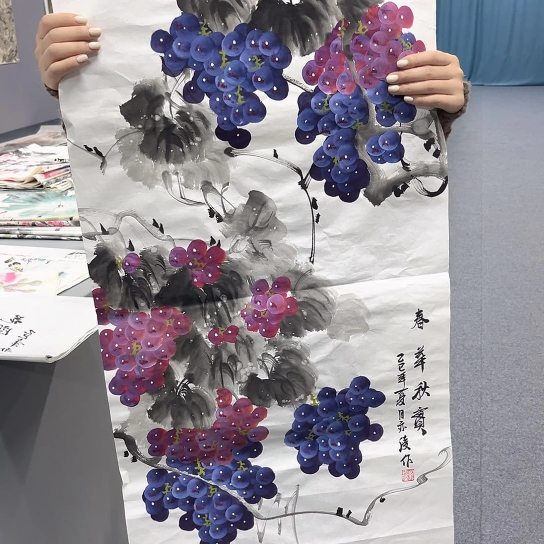 国画国画老师作品