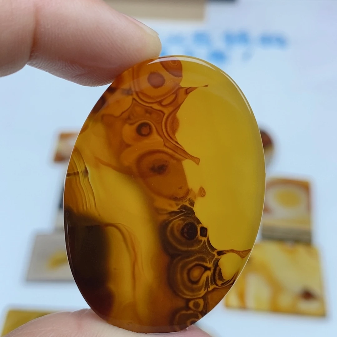 玛瑙/玉髓未镶嵌珠宝半成品
