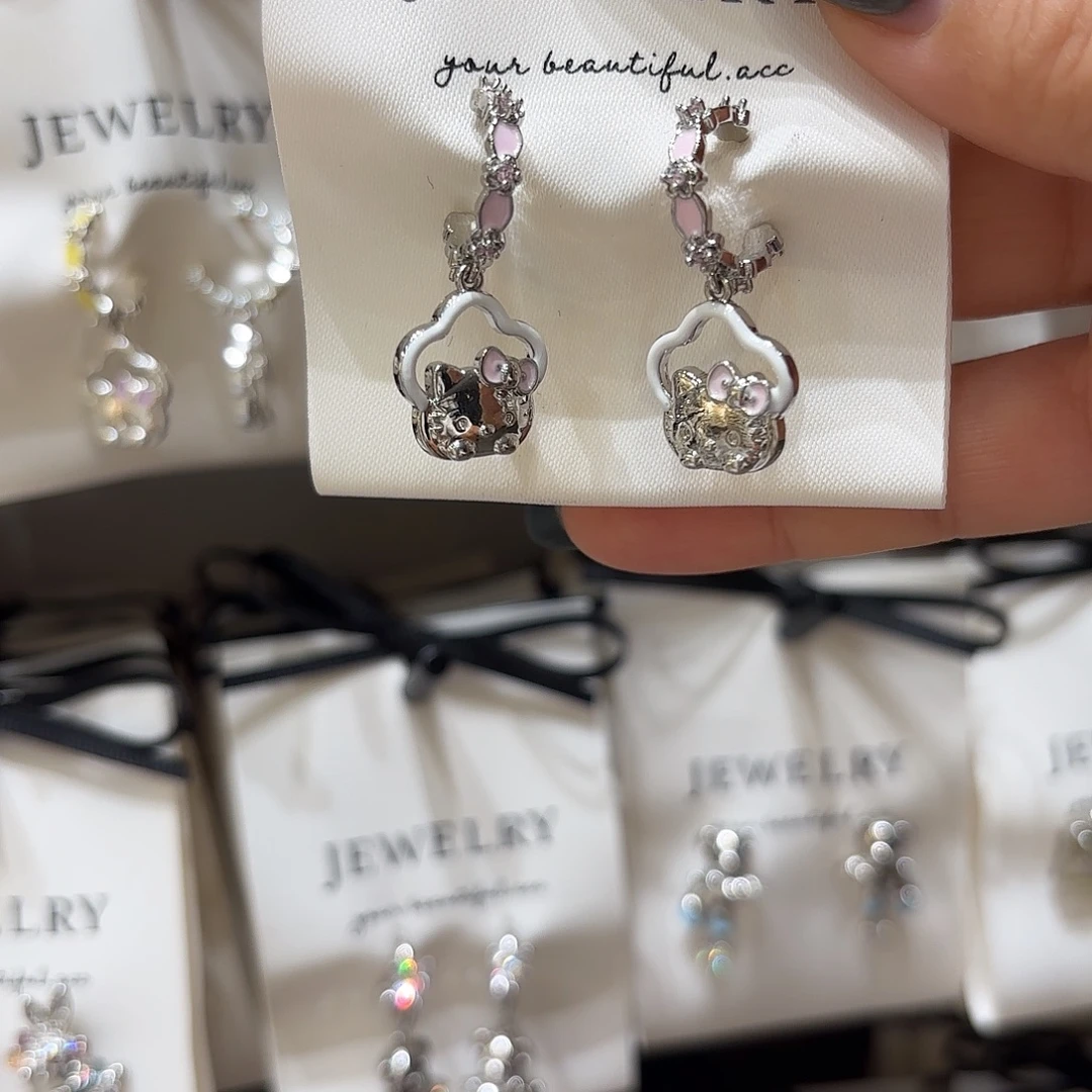 铜合金925银无耳钉