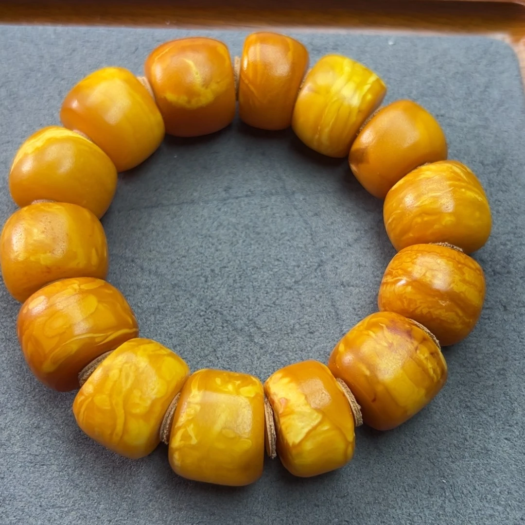 蜜蜡未镶嵌吊坠(不含链)