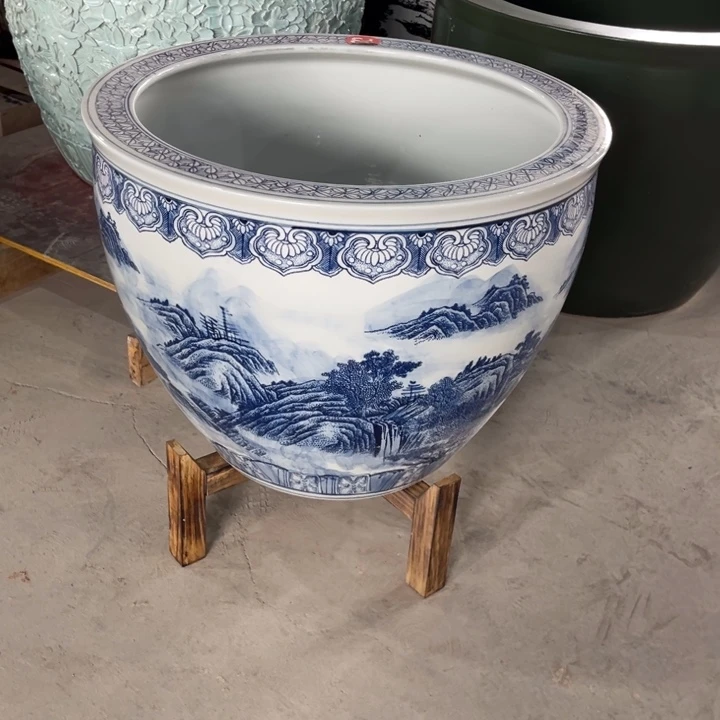 瓷片景德镇陶瓷大缸63