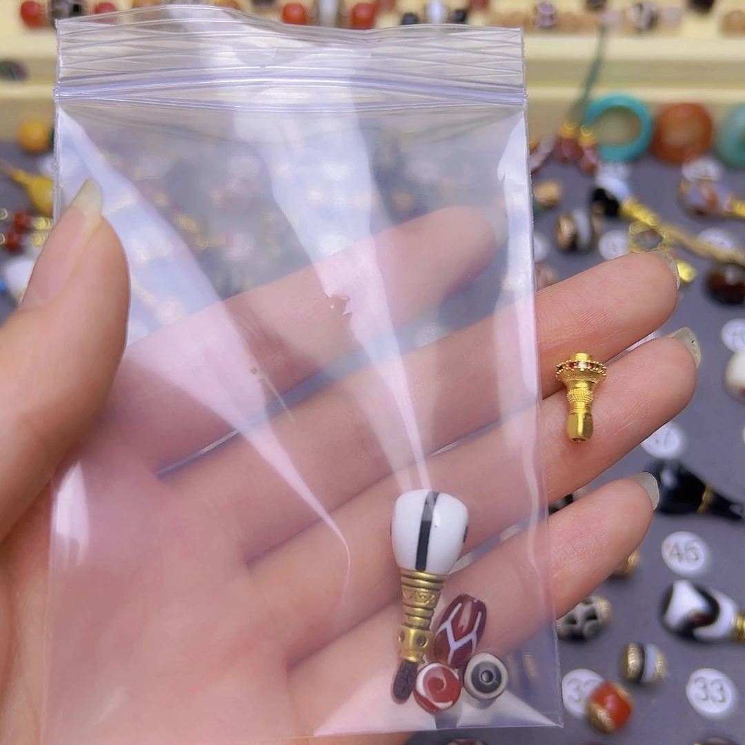 玛瑙/玉髓单珠未镶嵌过*~