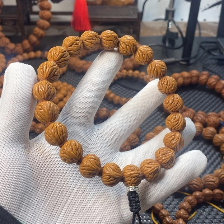 桃木秦岭野生龙纹桃核