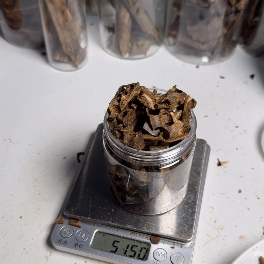 斑纹漆（虎斑木）油叶子车珠老料50