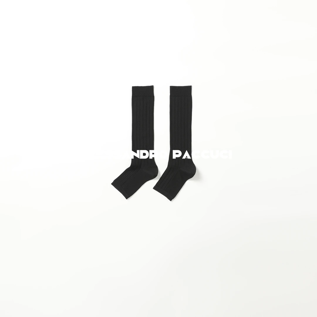 AP洛哥52061AZ【芭蕾舞袜】桑蚕丝混纺纯色时尚百搭黑色袜子袜套