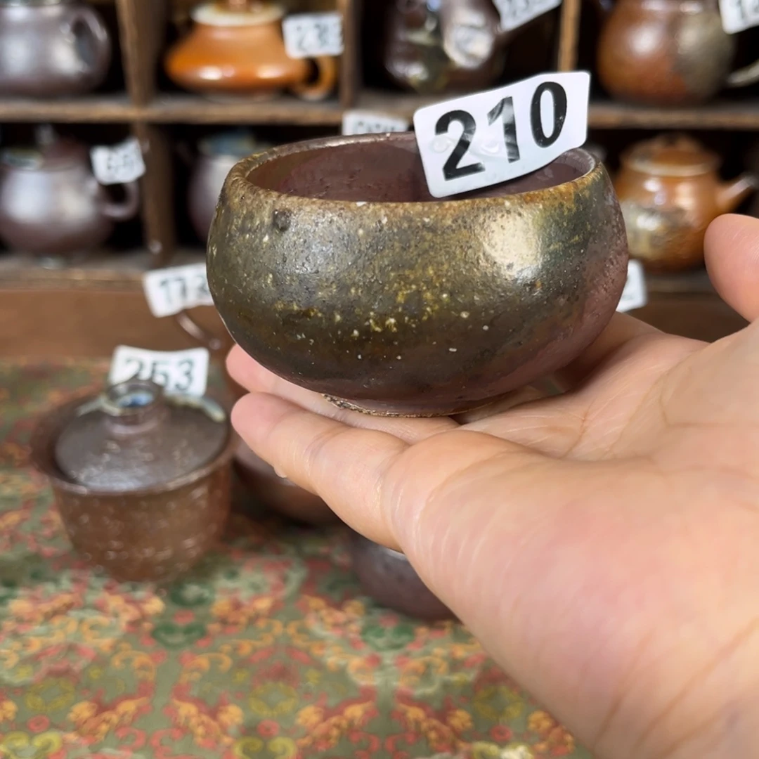 摆件柴烧茶器主人壶