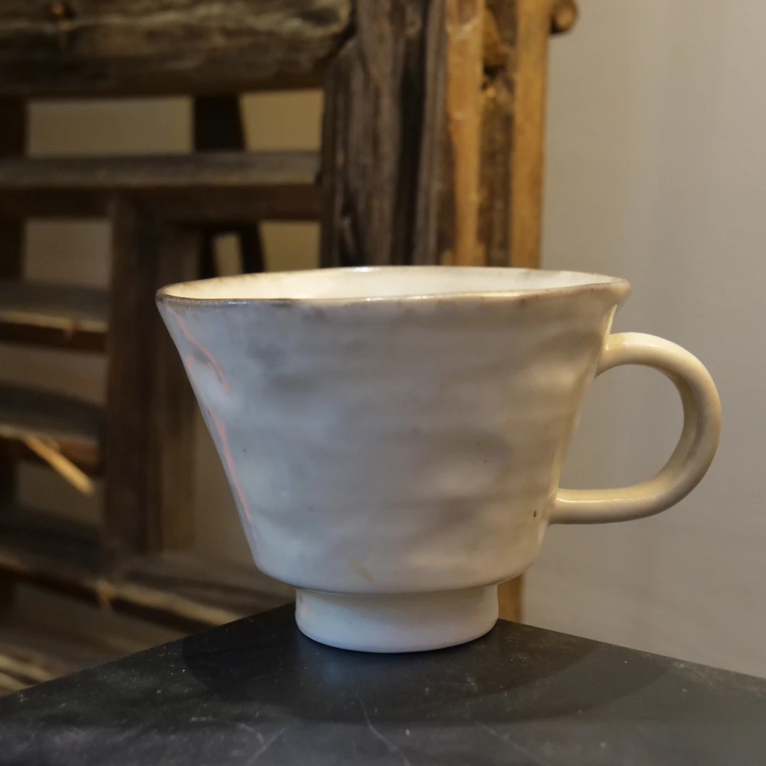 四海新品【白天目斗笠咖啡杯】中式精美茶道器具咖啡杯