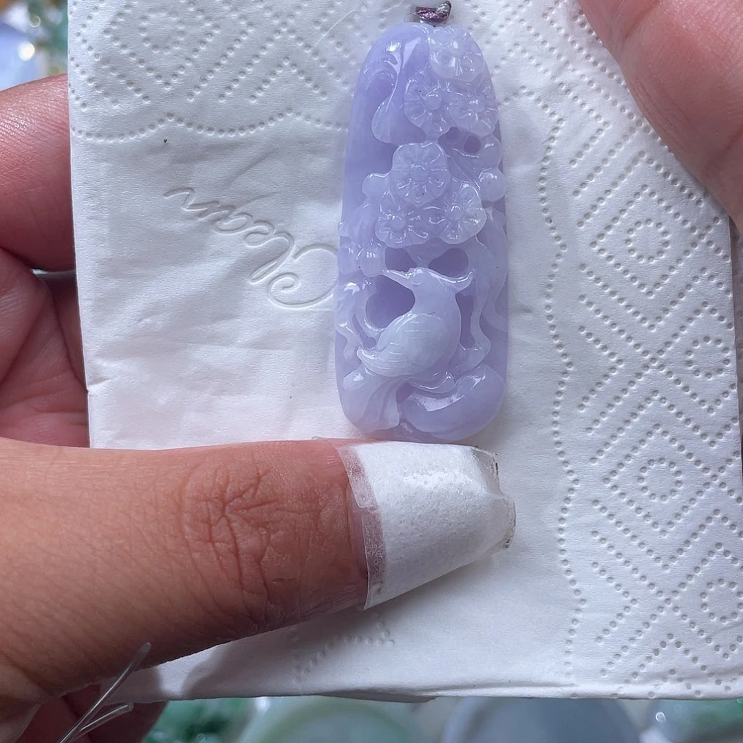 颈饰未镶嵌翡翠翡玉缘翡翠