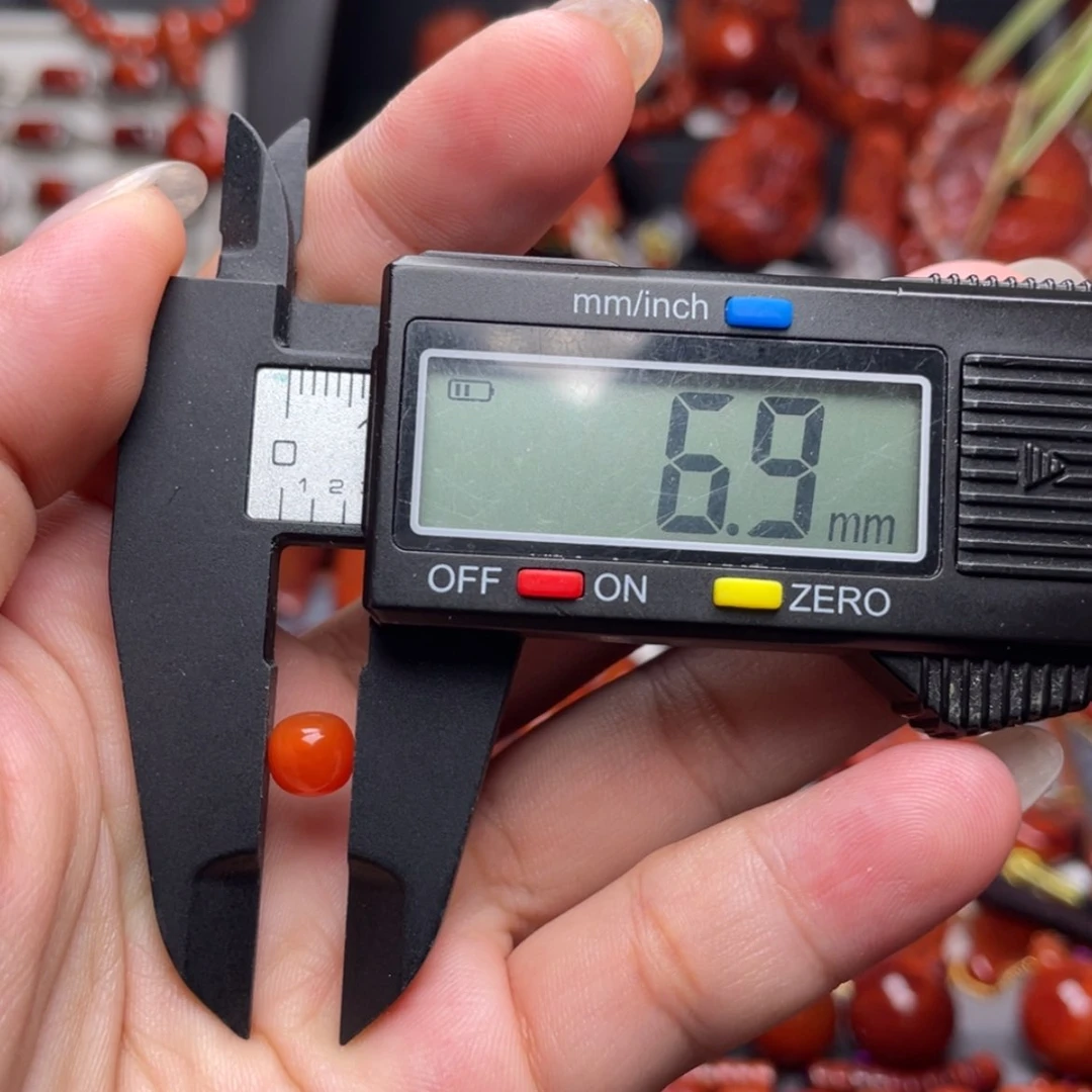 【闪购商品】南红玛瑙老型单珠6.9未镶嵌A****s