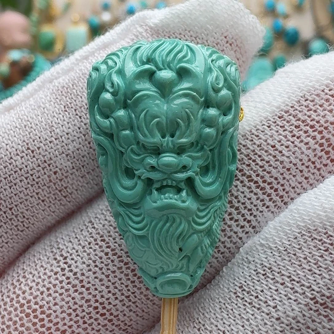 绿松石珠宝奇石未镶嵌