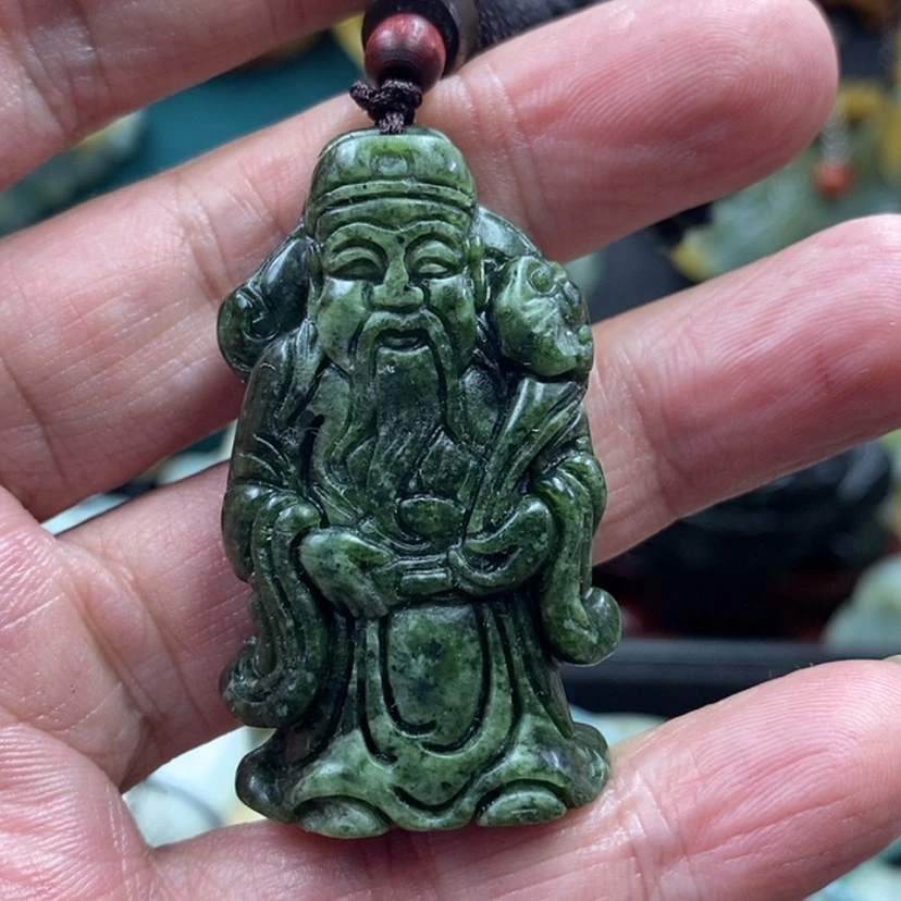 【闪购商品】蛇纹石玉未镶嵌吊坠