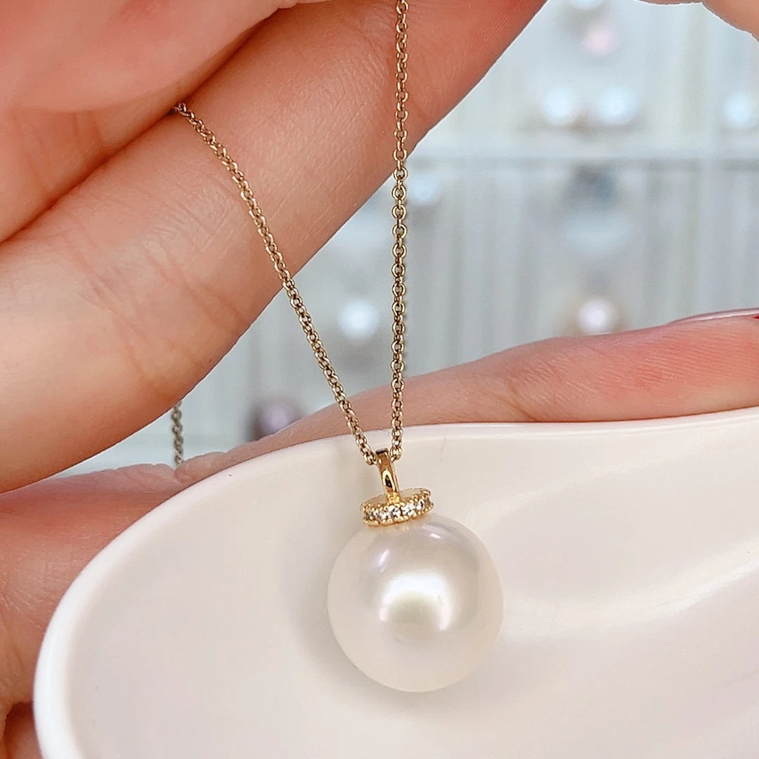 合金吊坠(赠链)淡水珍珠