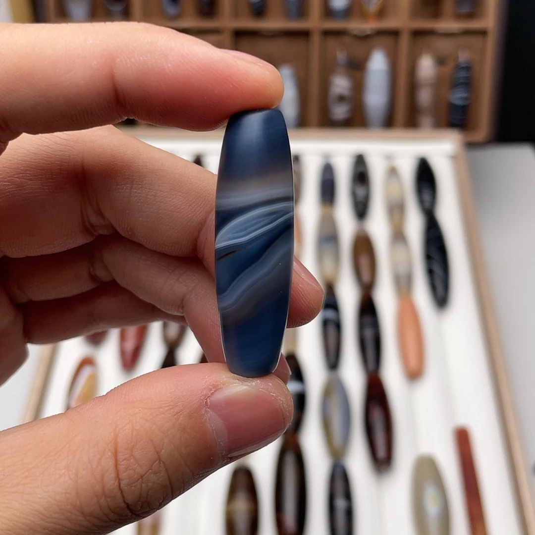 玛瑙/玉髓颈饰合金7****N