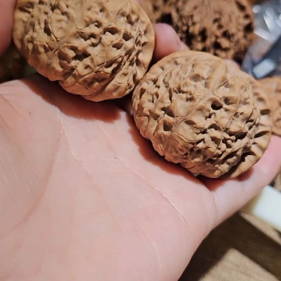 ****鹰文玩核桃吊坠45南瓜