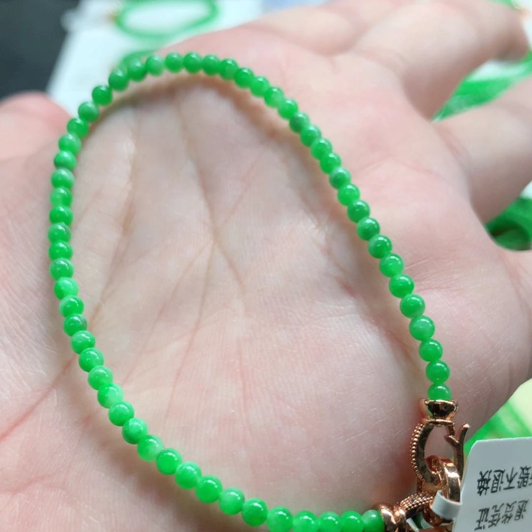 翡翠未镶嵌手链翡翠