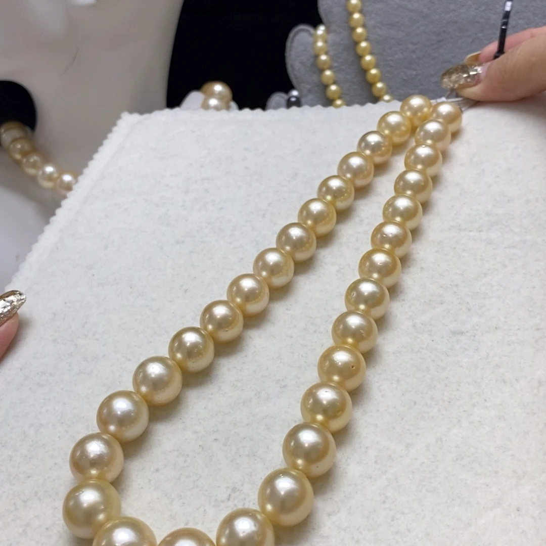 海水珍珠颈饰银S925镶嵌