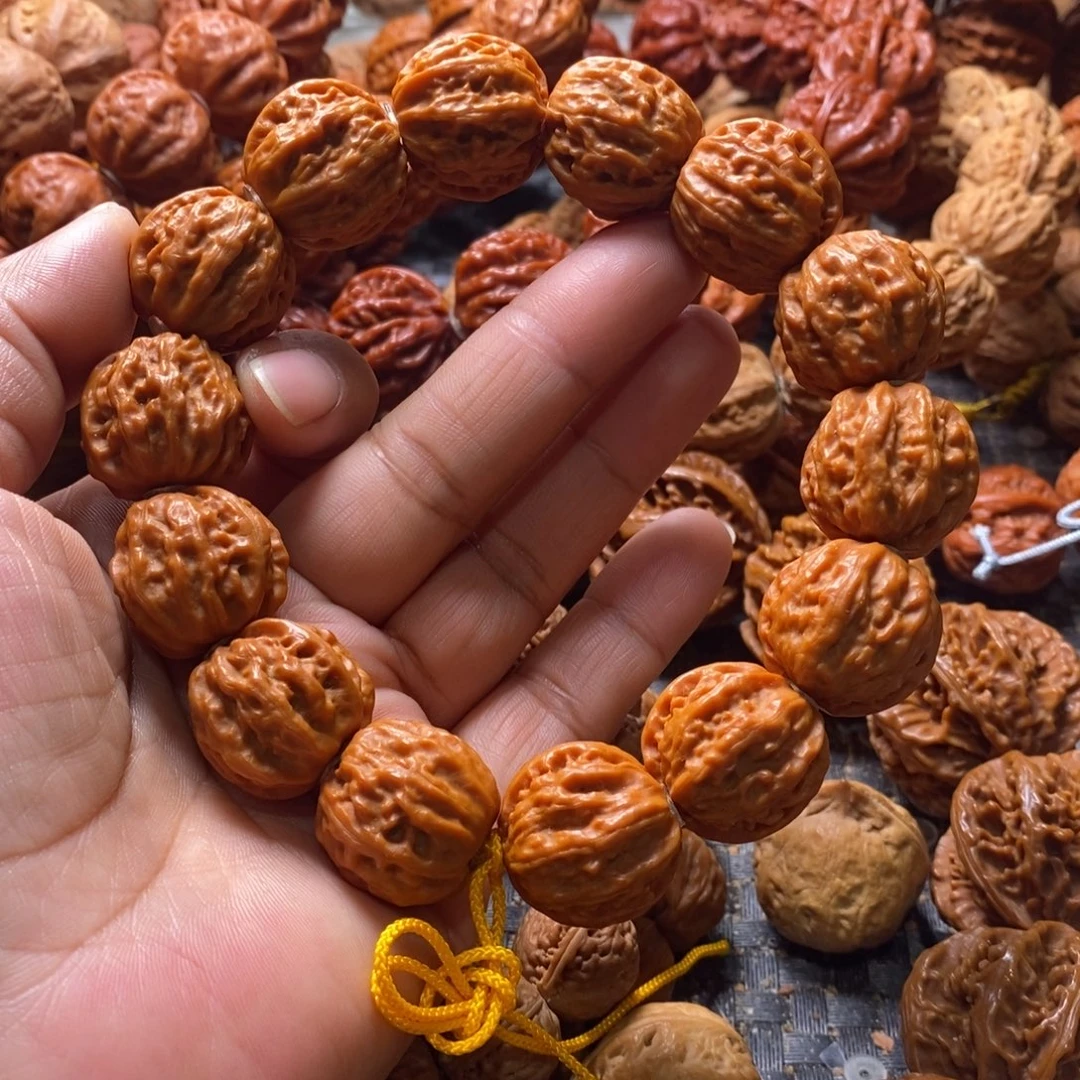 吉***祥吊坠文玩核桃京八棱