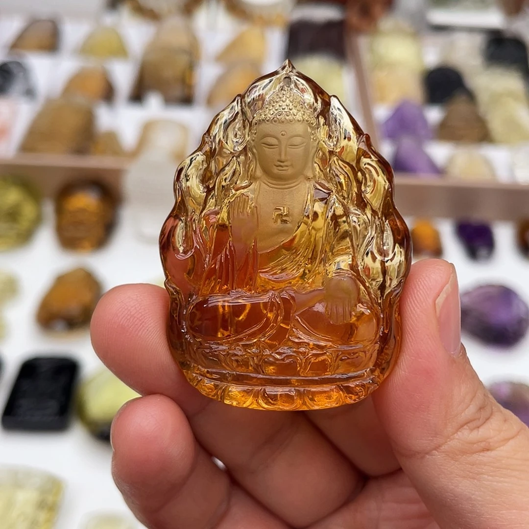 水晶颈饰未镶嵌定制
