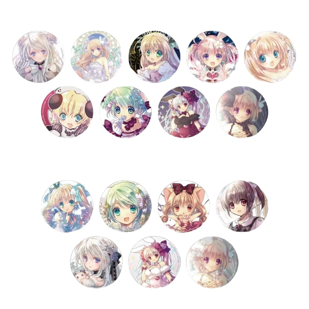 【代拆】小夏钝帆个展联动 小女神花铃 咖啡 谷子（盲盒默认初伤）