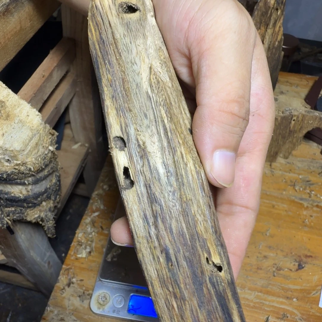 沉香块料沉香块料陆河51克块料