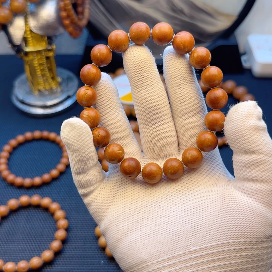 手串桃核12尺寸龙纹野生桃核