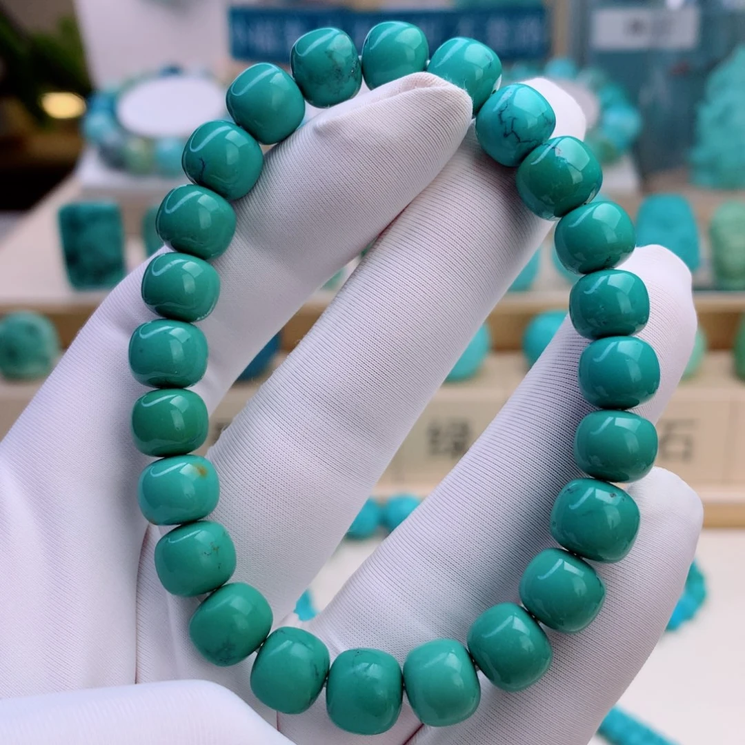 绿松石未镶嵌挂件