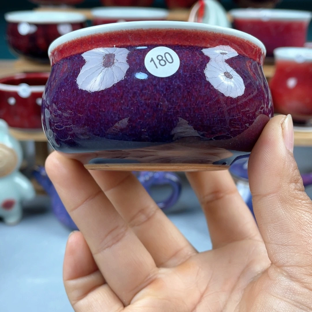 瓷片纯手工制作……微微瑕