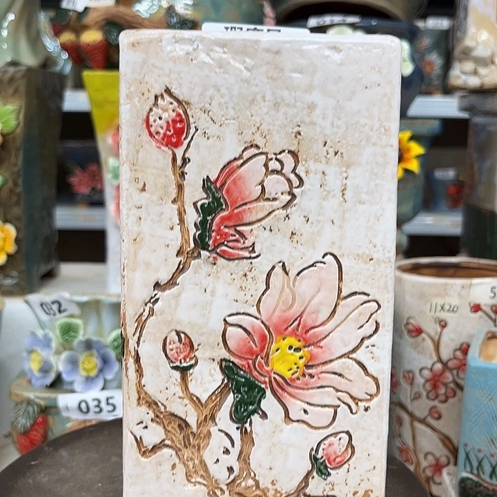 紫砂花盆粗陶花盆瑕疵594