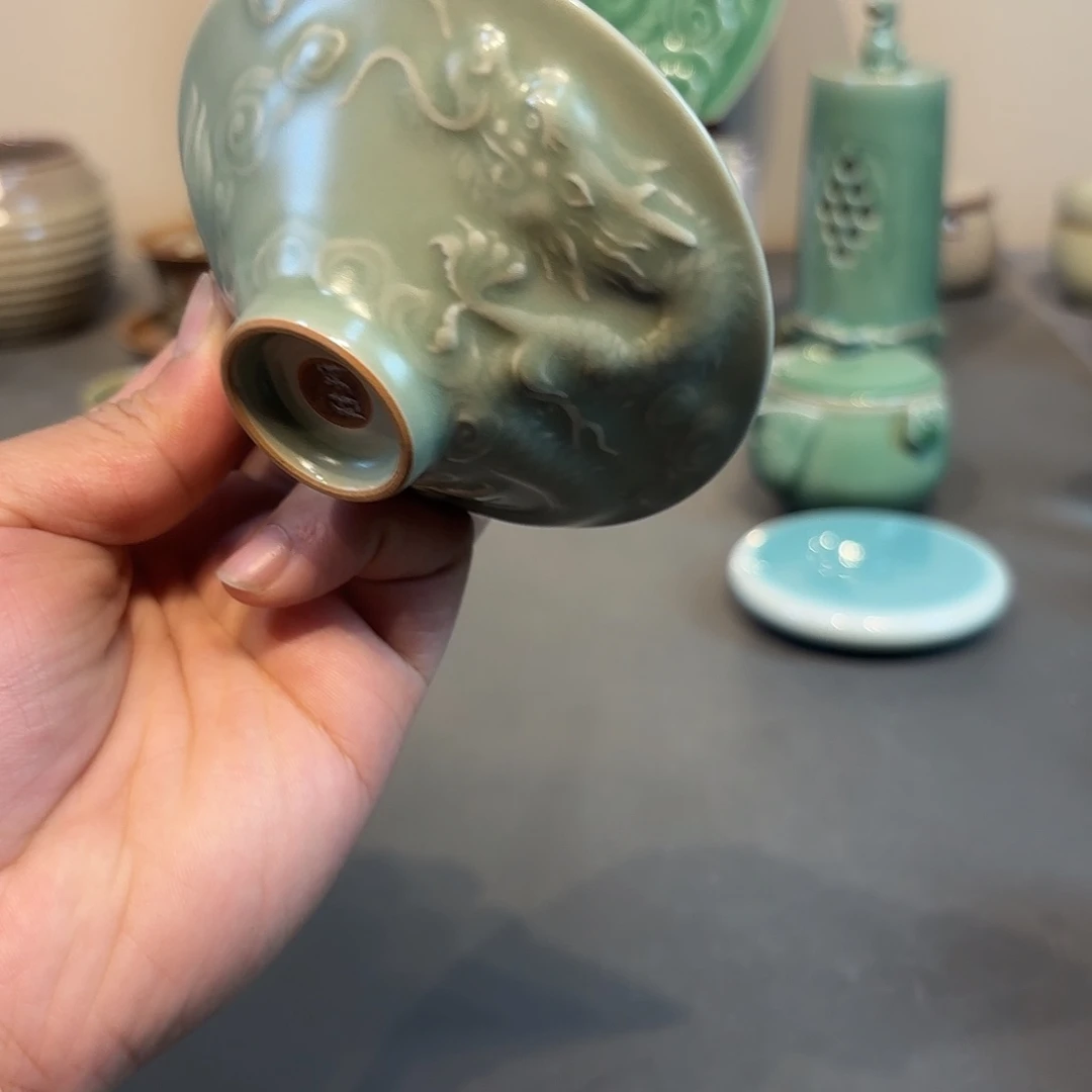 瓷片龙泉青瓷福利青瓷