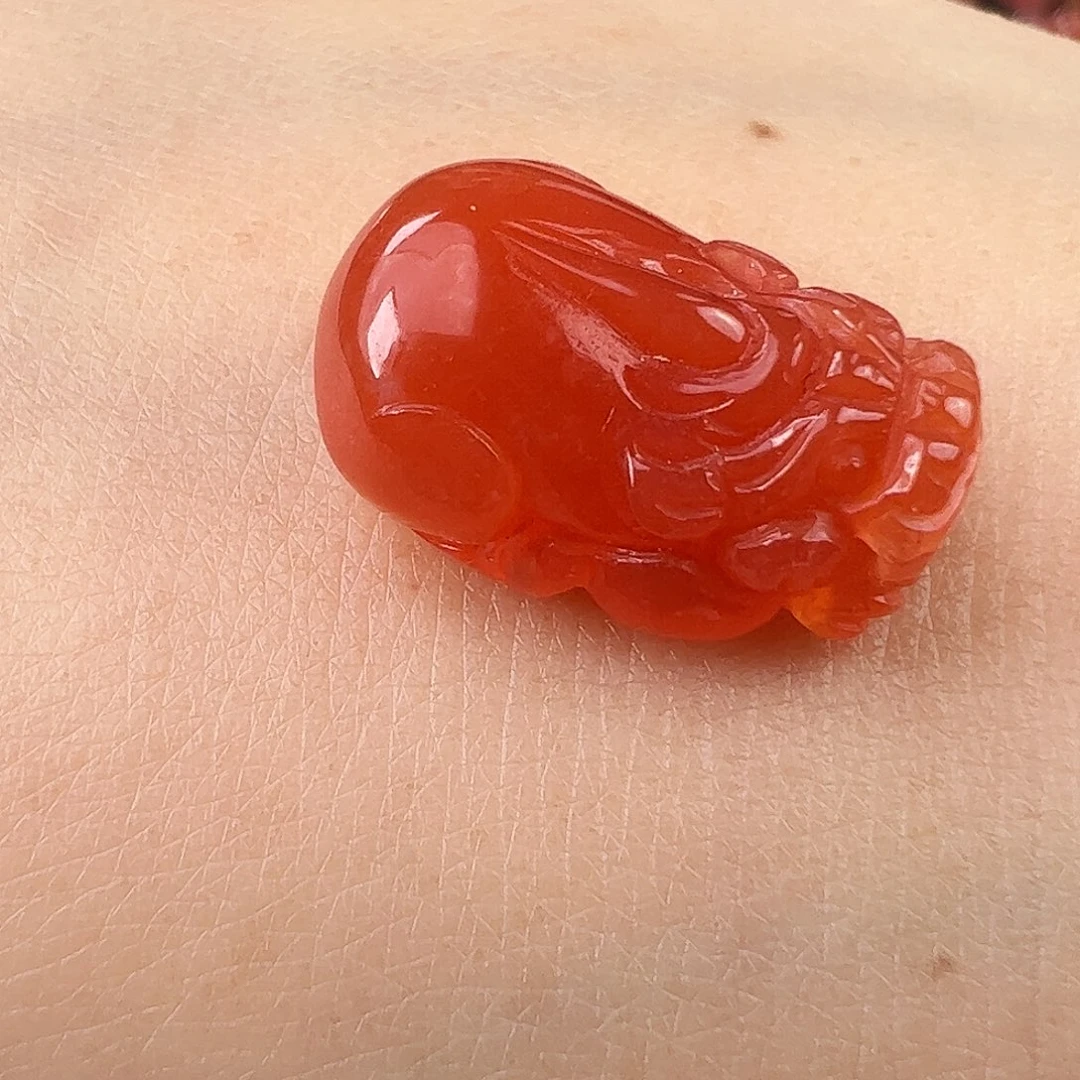 未镶嵌貔貅南红玛瑙