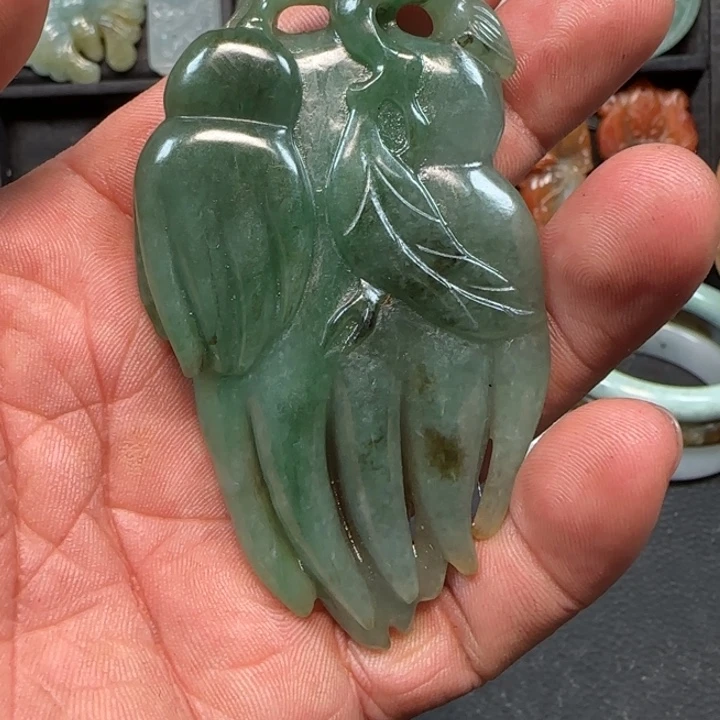 定制翡翠未镶嵌火**凌