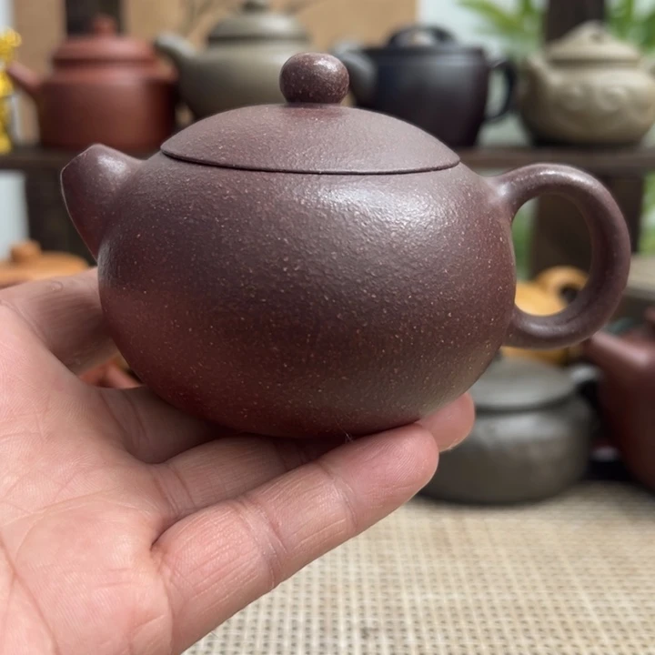 茶壶紫砂宜兴原矿紫砂半手西施160CC