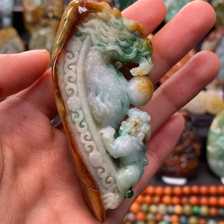 翡翠未镶嵌颈饰缅甸天然翡翠A货