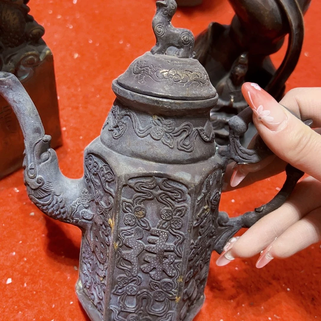 宏黄铜摆件工艺品,