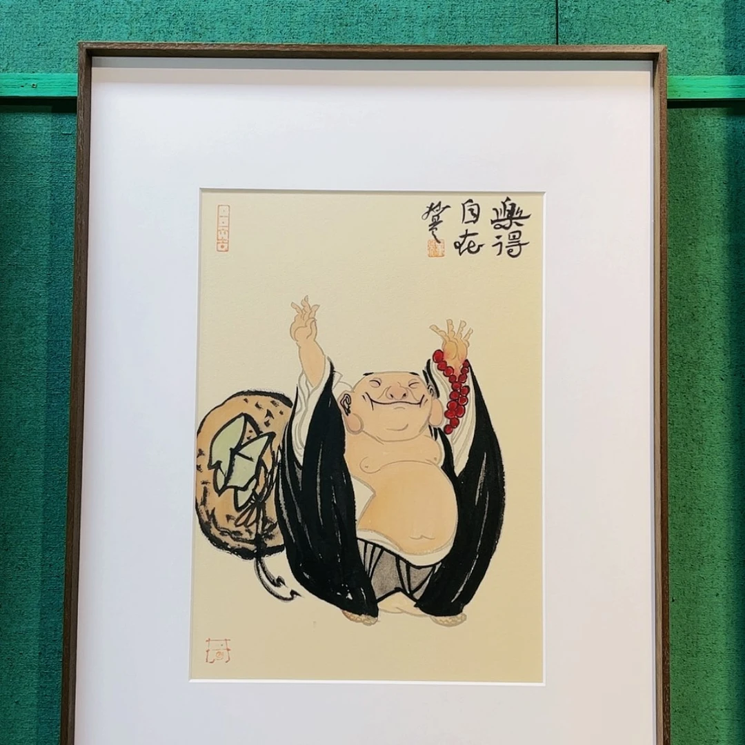 【闪购商品】国画董亮带框精装裱